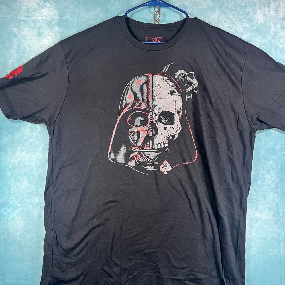 Unbranded Men's Black and Grey T-shirt